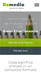 Mobile Screenshot of consorzioremedia.it